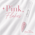 Builder gel pink Flakes en pot 15g - Ongles Elaine Lemay