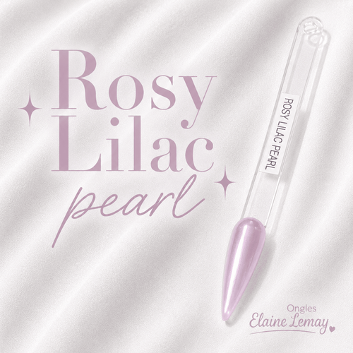 Builder Rosy Lilac Pearl gel en pot 15g - Ongles Elaine Lemay