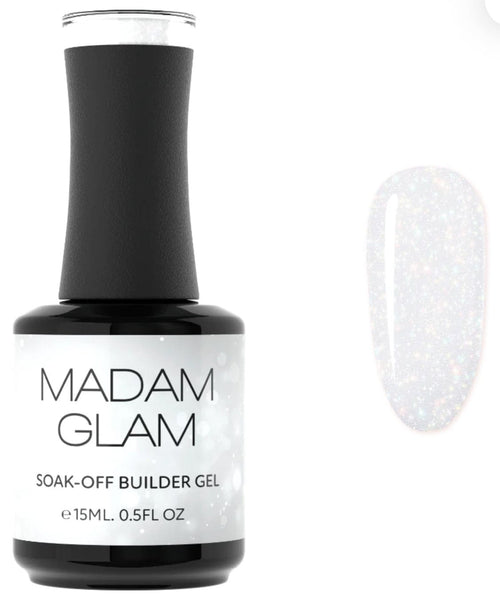 Builder Shear Shimmer White - Ongles Elaine Lemay