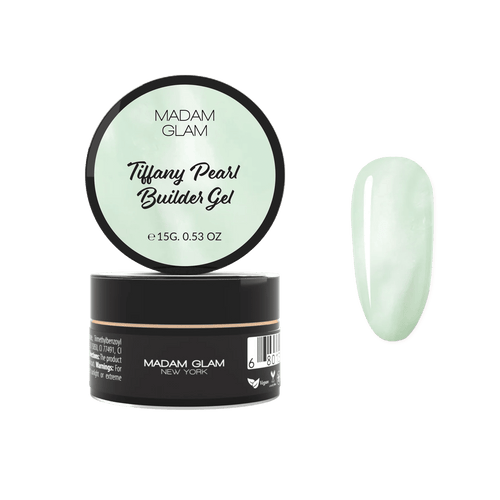 Builder Tiffany Pearl gel en pot 15g - Ongles Elaine Lemay