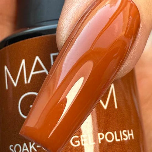 Caramel Fall - Ongles Elaine Lemay