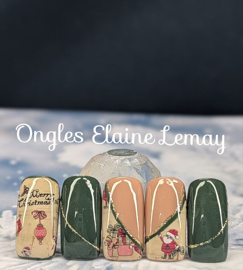 Chai Latte - Ongles Elaine Lemay