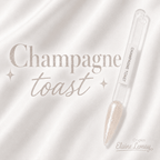 Champagne Toast - Ongles Elaine Lemay