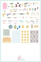 CJS-101 Delicate Deco - Ongles Elaine Lemay