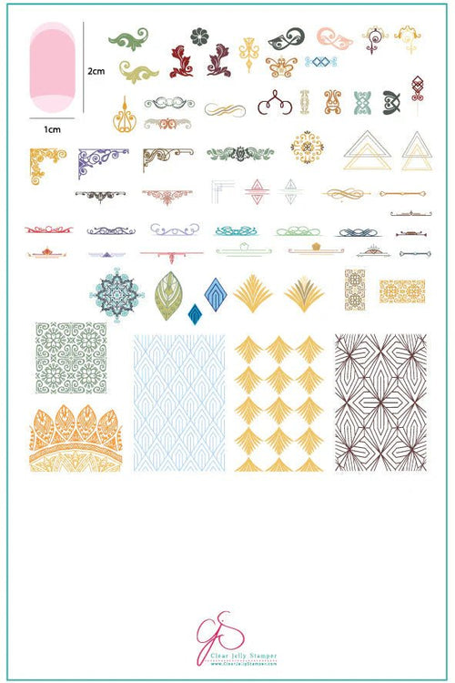 CJS-101 Delicate Deco - Ongles Elaine Lemay