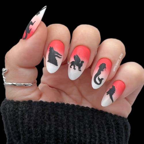 CJS-107 Mythical Creatures - Ongles Elaine Lemay