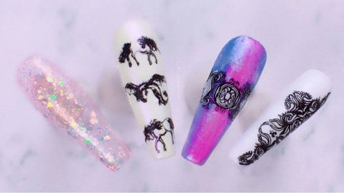 CJS-107 Mythical Creatures - Ongles Elaine Lemay
