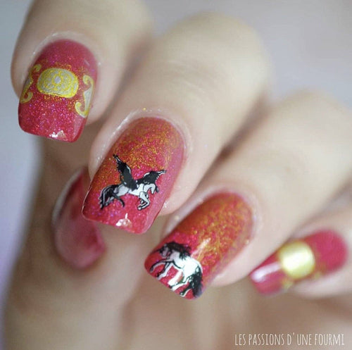 CJS-107 Mythical Creatures - Ongles Elaine Lemay
