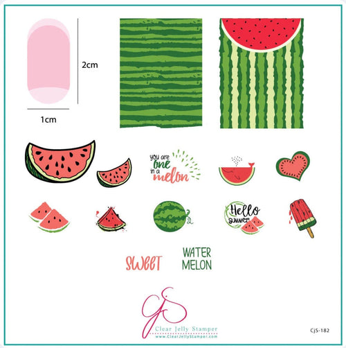 CJS-182 One in a Melon - Ongles Elaine Lemay