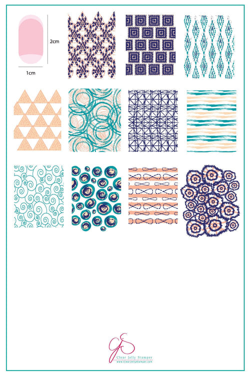 CJS-186 Textile Series 2 - Ongles Elaine Lemay