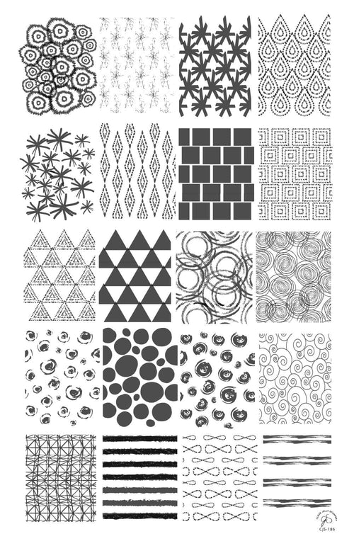 CJS-186 Textile Series 2 - Ongles Elaine Lemay