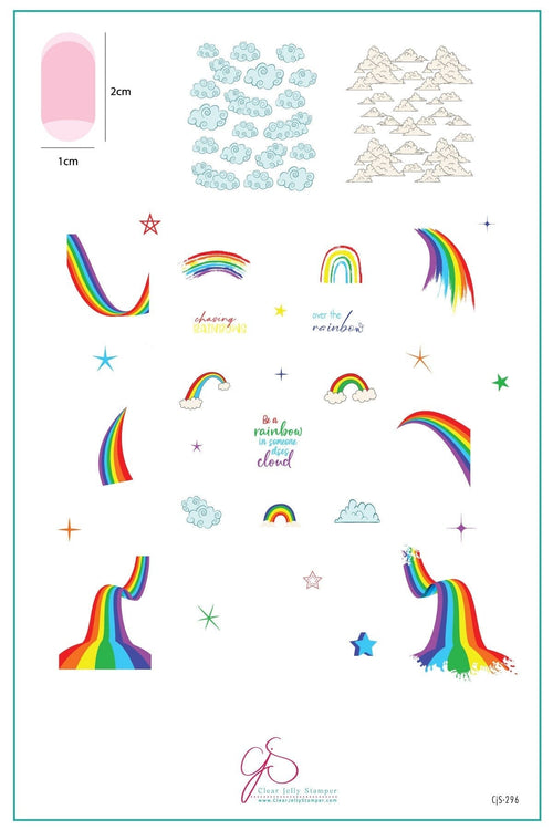 CJS-296 Chasing Rainbows - Ongles Elaine Lemay