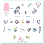 CJS-297 Unicorn Magic - Ongles Elaine Lemay