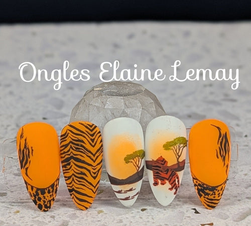 CJS-341 Animal Diva - Ongles Elaine Lemay