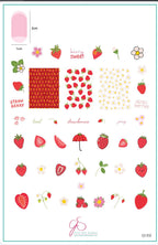 CJS-350 Straw-berry Sweet - Ongles Elaine Lemay