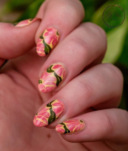 CJS-363 Breathe - Floral - Ongles Elaine Lemay