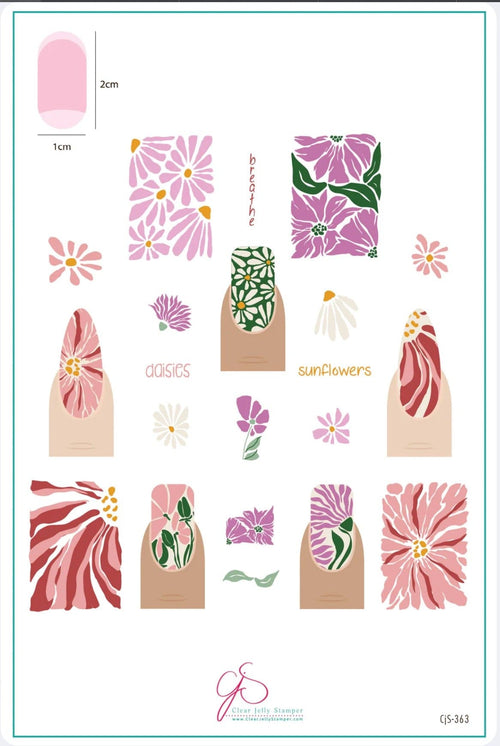 CJS-363 Breathe - Floral - Ongles Elaine Lemay