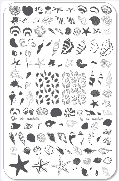CJS-368 She Sells Seashells - Ongles Elaine Lemay