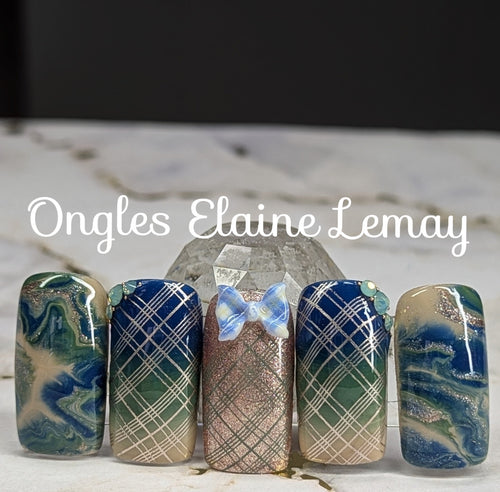 CJS-375 Winter Weave - Ongles Elaine Lemay