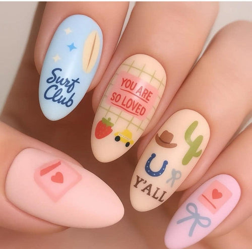 CJS-378 Text me if you get lost - Ongles Elaine Lemay
