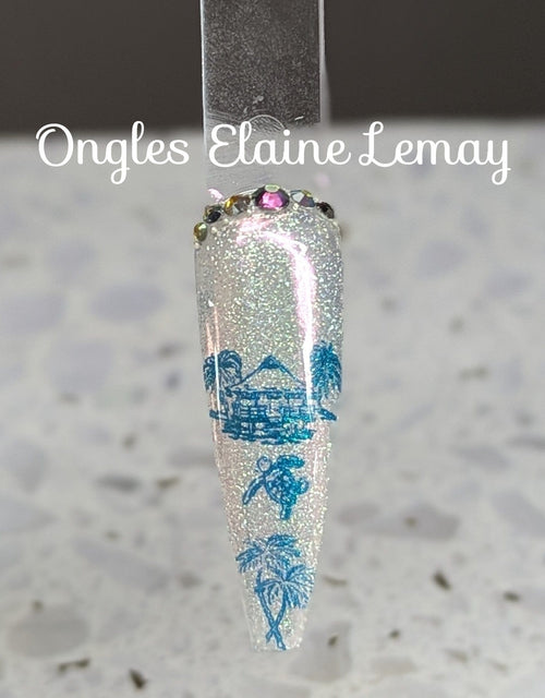 CJS-380 Catch me by the sea - Ongles Elaine Lemay