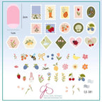 CJS-381 Perfectly Postage - Ongles Elaine Lemay