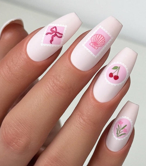 CJS-381 Perfectly Postage - Ongles Elaine Lemay