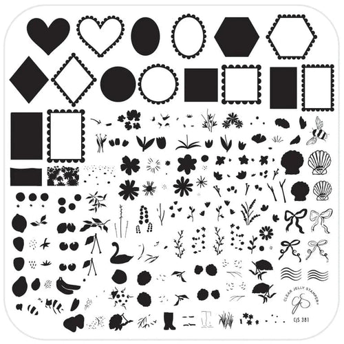 CJS-381 Perfectly Postage - Ongles Elaine Lemay