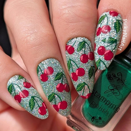 CJS-382 Cherry Bomb - Ongles Elaine Lemay