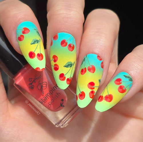 CJS-382 Cherry Bomb - Ongles Elaine Lemay