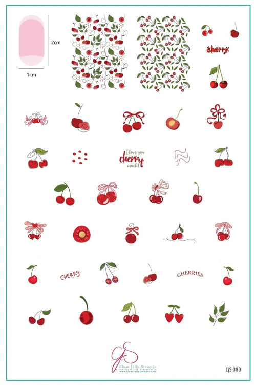 CJS-382 Cherry Bomb - Ongles Elaine Lemay