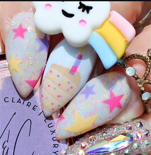 CJS-384 Twinkle twinkle - Ongles Elaine Lemay