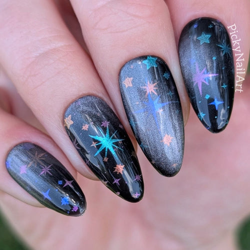 CJS-384 Twinkle twinkle - Ongles Elaine Lemay