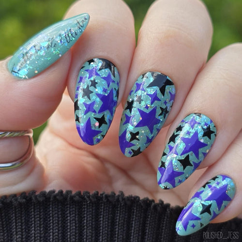 CJS-384 Twinkle twinkle - Ongles Elaine Lemay