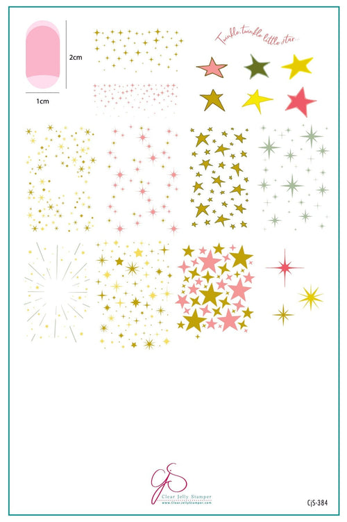CJS-384 Twinkle twinkle - Ongles Elaine Lemay