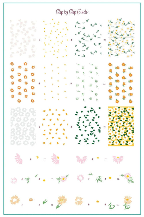 CJS-385 Crazy for Daisies - Ongles Elaine Lemay