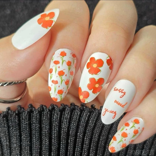 CJS-386 Dainty Doodles - Ongles Elaine Lemay