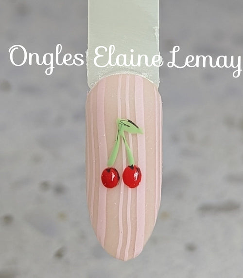 CJS-388 Cabana Stripes - Ongles Elaine Lemay