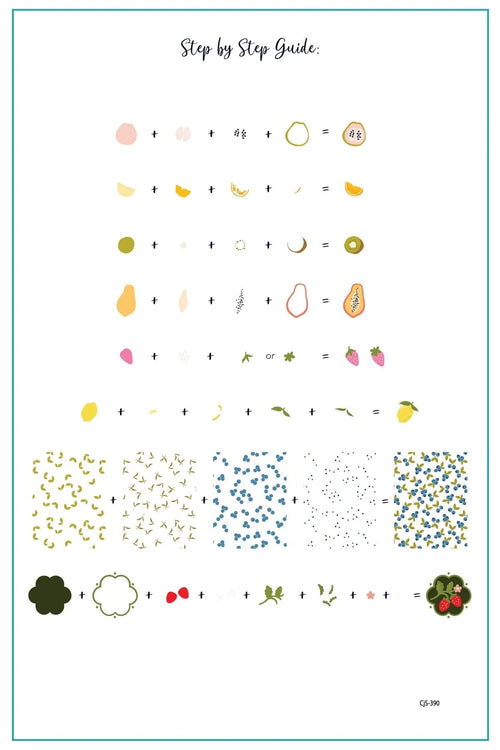 CJS-390 Frilli Fruits - Ongles Elaine Lemay