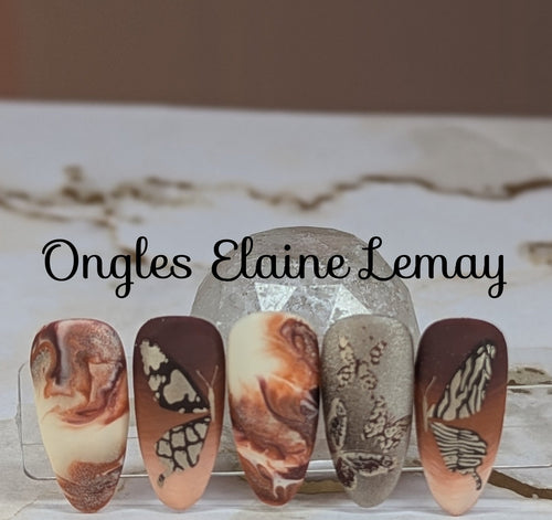 CJS-392 Wild Wings - Ongles Elaine Lemay