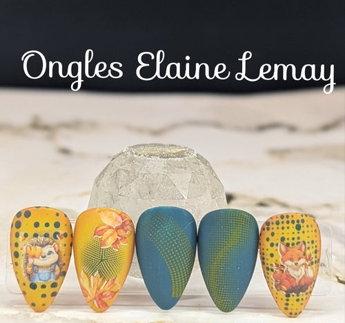 CJS-394 Confetti Illusion - Ongles Elaine Lemay