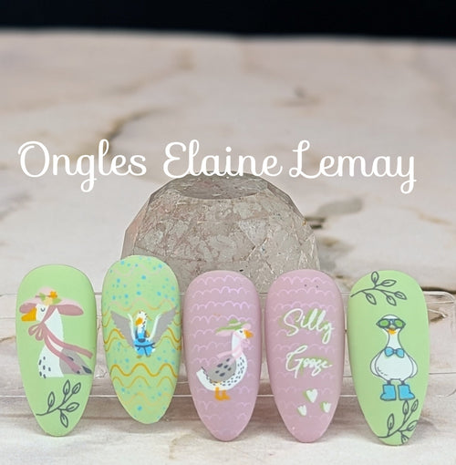 CJS-396 Silly Goose - Ongles Elaine Lemay