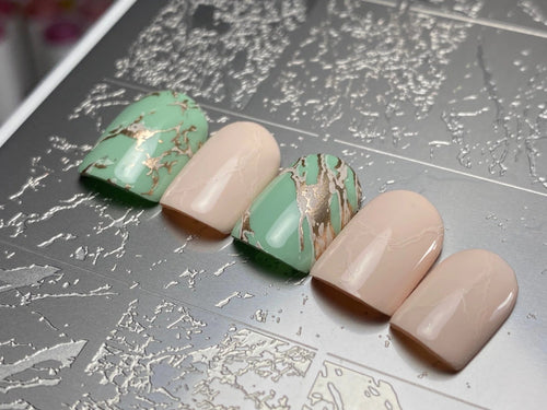 CJS-405 Marble Crush - Ongles Elaine Lemay