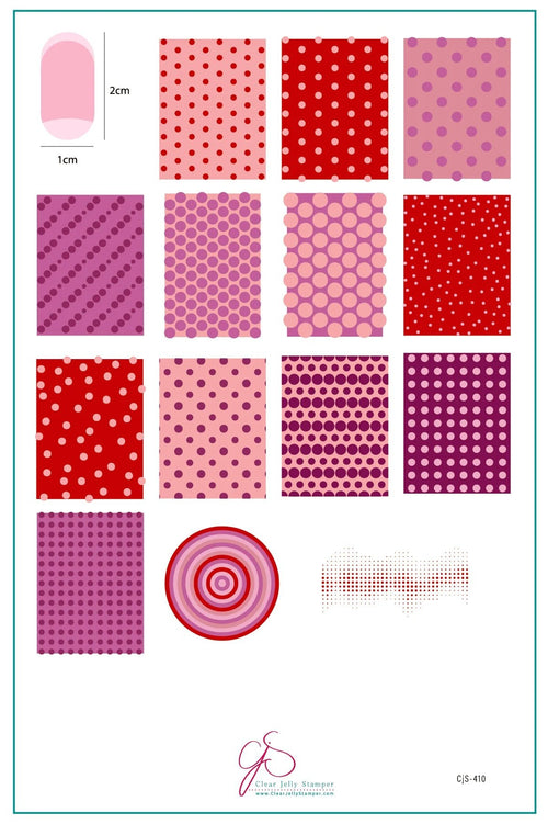 CJS-410 Dotty About You - Ongles Elaine Lemay