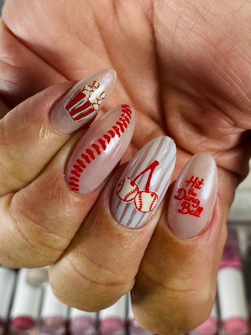 CJS-416 Cherry Picked for the Game - Ongles Elaine Lemay