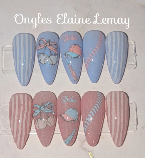 CJS-416 Cherry Picked for the Game - Ongles Elaine Lemay