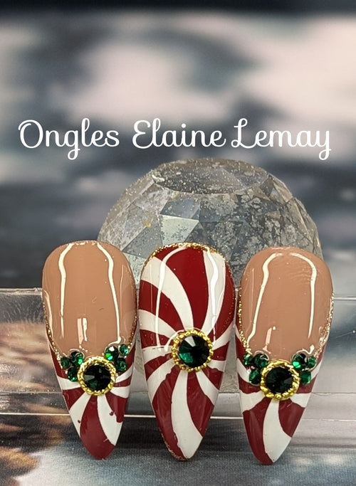 CJS-C-100 Peppermint Parade - Ongles Elaine Lemay