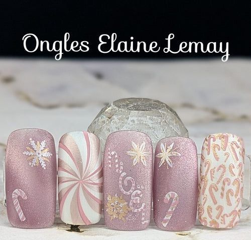 CJS-C-100 Peppermint Parade - Ongles Elaine Lemay