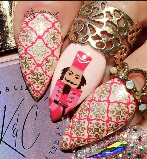 CJS-C-22 Nutcracker Christmas - Ongles Elaine Lemay