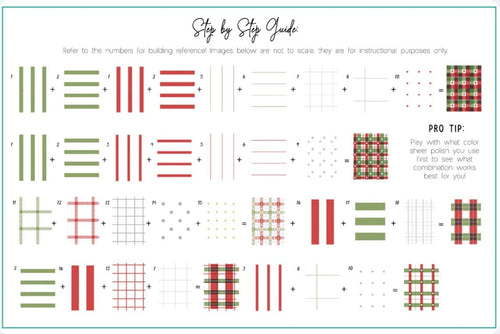 CJS-C-83 Festive Plaid-1 - Ongles Elaine Lemay